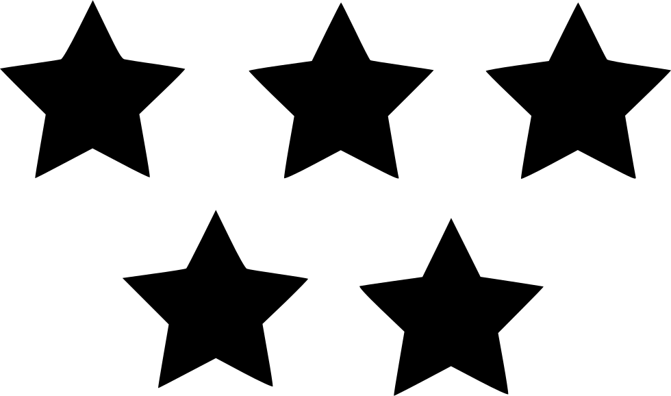 980x578 Five Star Rating Png Icon Free Download