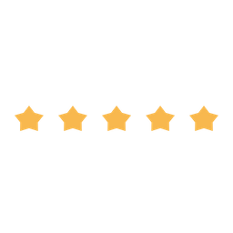 Five Star Rating Icon At Vectorifiedcom Collection Of
