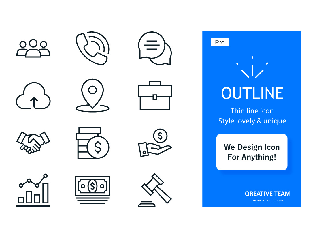 1100x825 Line Icon Custom Design On Fiverr