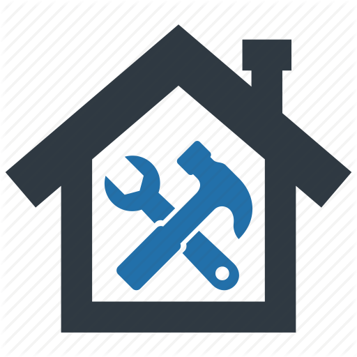 512x512 Building, Construct, Fix, Hammer, Home, Repair, Wrench Icon
