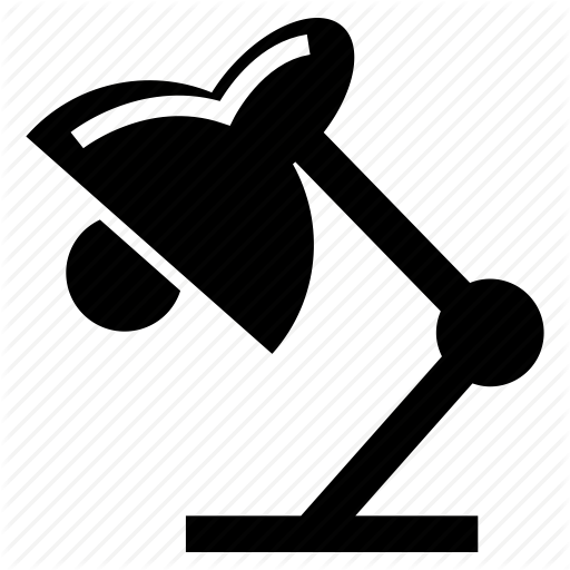 512x512 Desk L L Light, Light Fixture, Table Lamp Icon