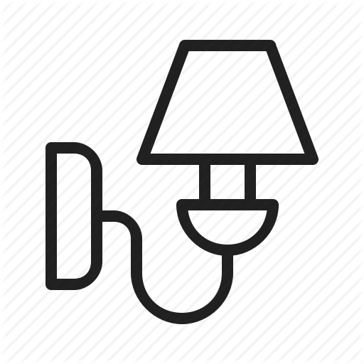 512x512 Interior, L Light, Sconces, Wall Icon