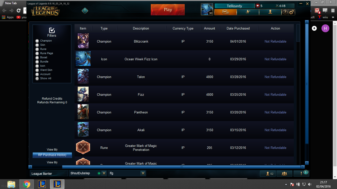 1366x768 Randomly Got Fizz Ocean Week Icon Leagueoflegends