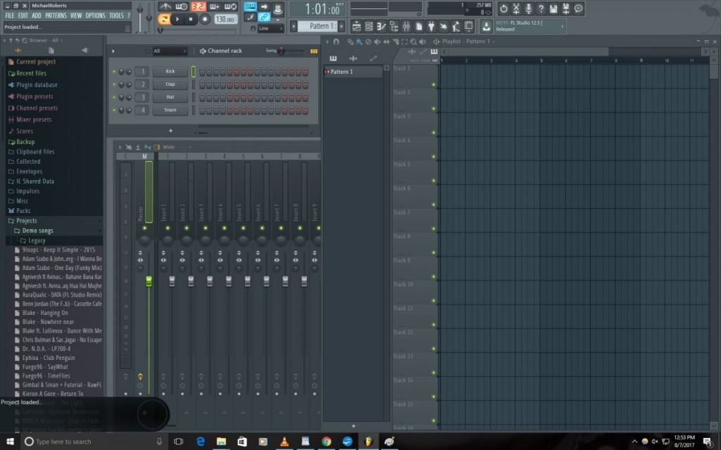 1024x640 Fl Studio Dashboard Explained Part Piano Roll, Playlist, Mixer
