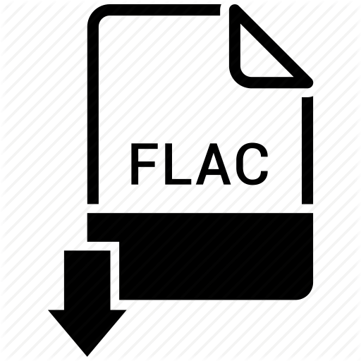 512x512 Extension, File, Flac, Name Icon