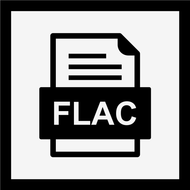 640x640 Flac Document Icon, Flac, Document, Png And Vector