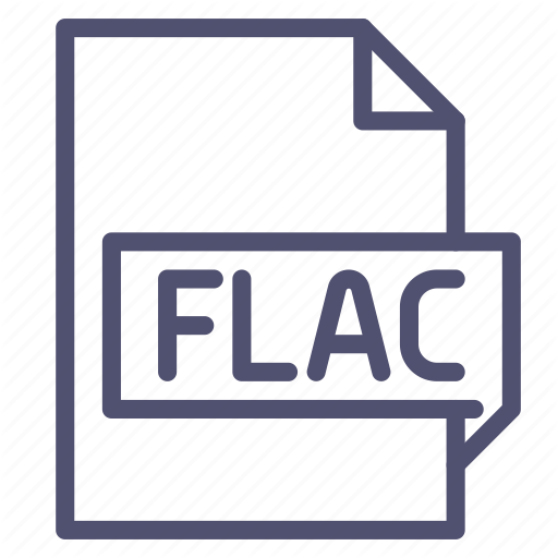 512x512 Audio, Extension, File, Flac Icon