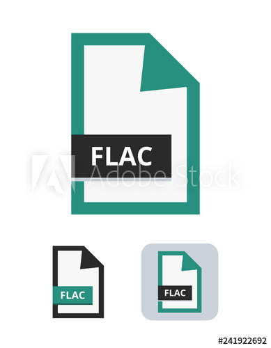 389x500 Flac Vector Icon Symbol Of Flac Digital Audio Format