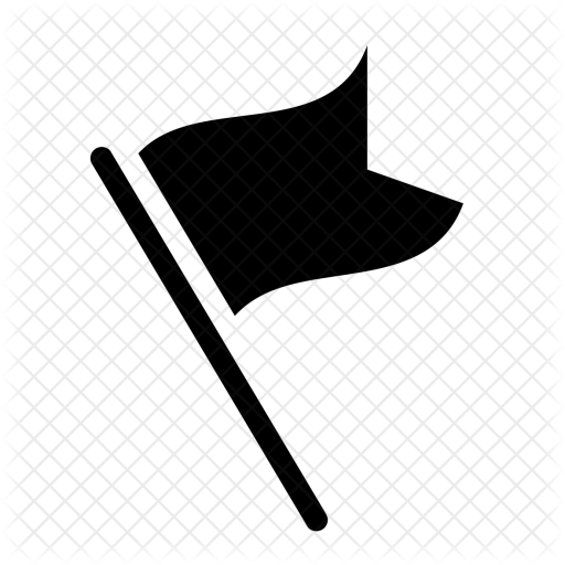 Flag Icon Of Glyph Style 512x512 Flag Icon Of Glyph Style