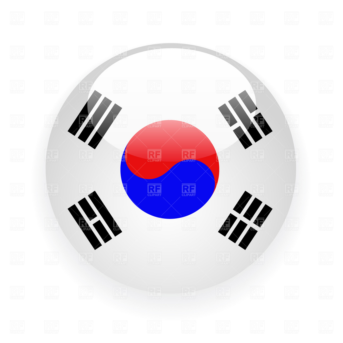 South Korea Button Flag Icon Vector Image Of Icons And Emblems 1200x1200 South Korea Button Flag Icon Vector Image Of Icons And Emblems