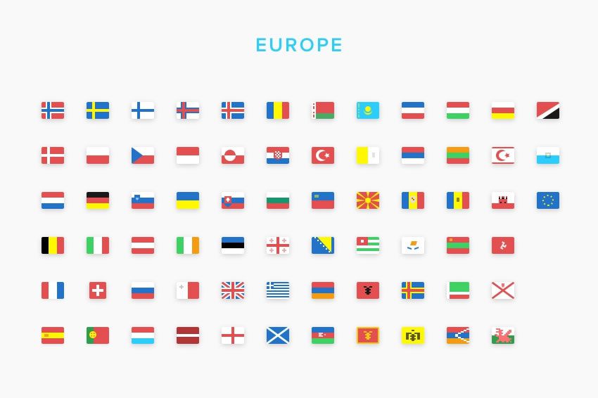 Top Free Country Flag Icon Sets 850x566 Top Free Country Flag Icon Sets