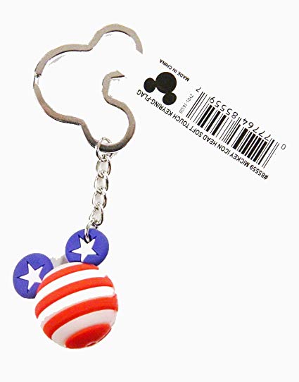 Disney Mickey Mouse American Flag Icon Ball Key 425x542 Disney Mickey Mouse American Flag Icon Ball Key