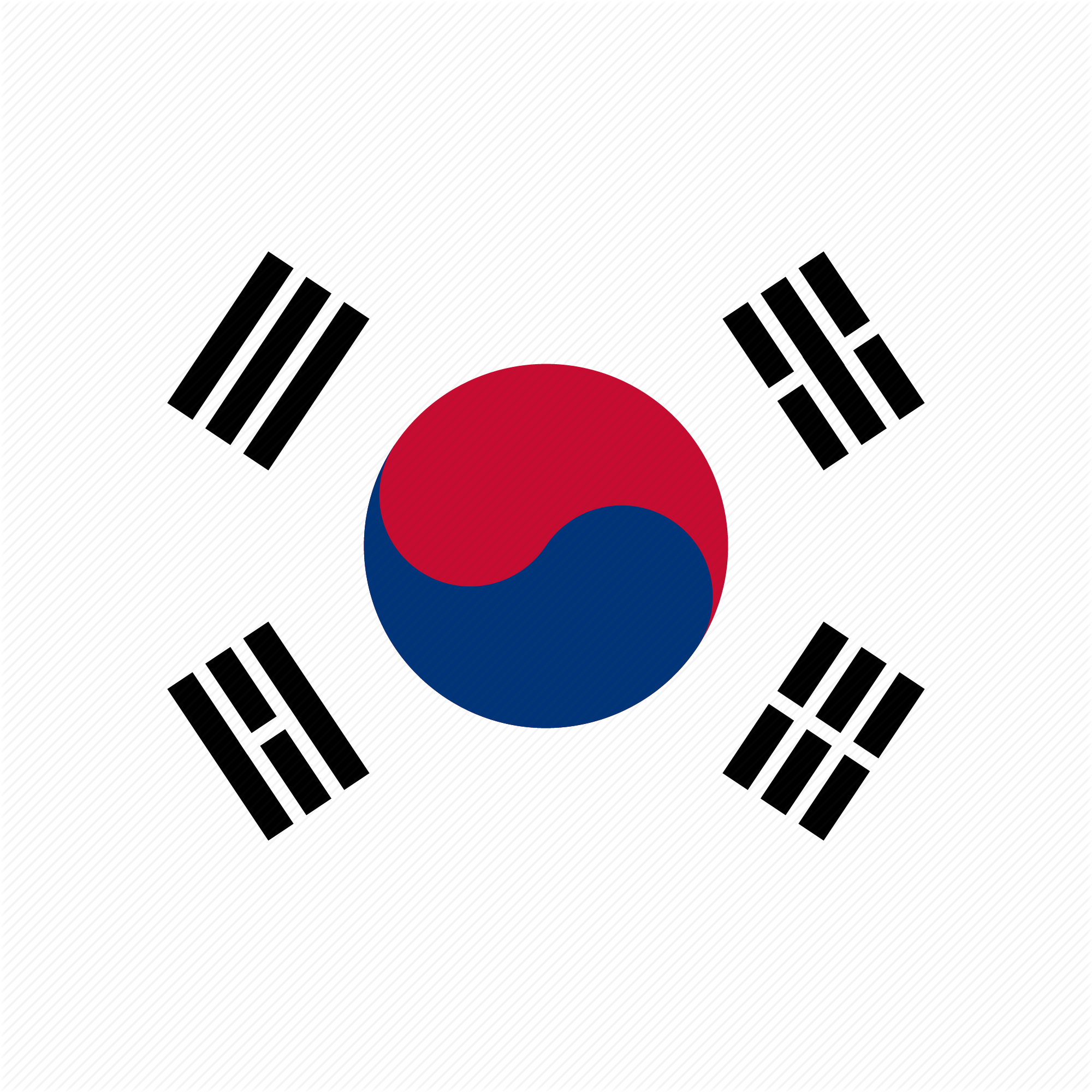 2000x2000 Flag, Korea, Korean, Kr, South Icon