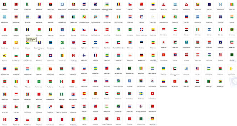 800x426 Free Country Flag Icons