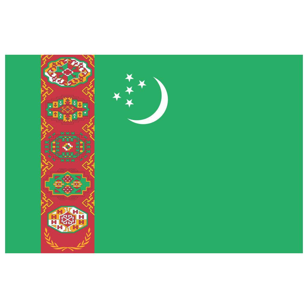 1024x1024 Tm Turkmenistan Flag Icon