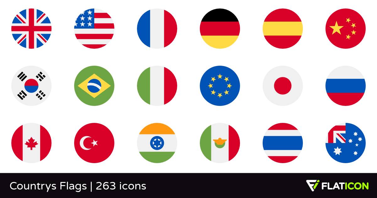 1200x630 Countrys Flags Free Icons