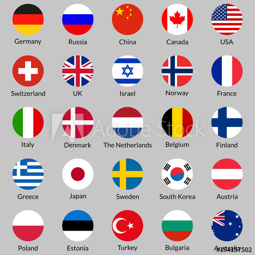 Flag Icon Set Round Or Circle Flags Of Usa, Uk, Holland, Germany 500x500 Flag Icon Set Round Or Circle Flags Of Usa, Uk, Holland, Germany