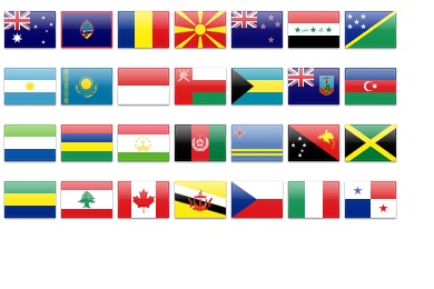 Flags Iconset 390x260 Flags Iconset