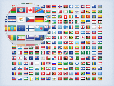Preview Flag Icon Set 400x300 Preview Flag Icon Set