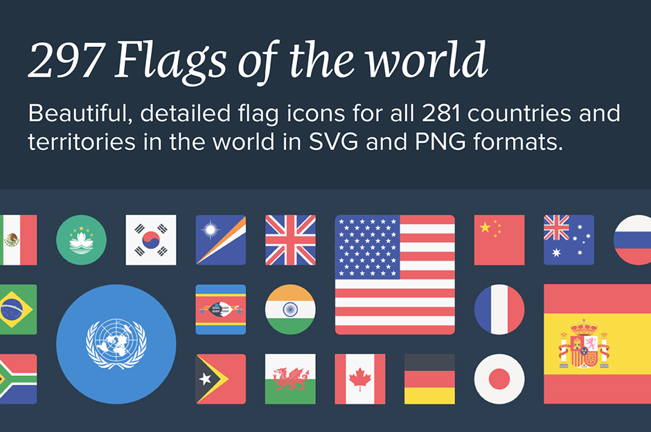 The Flags Of The World Icon Set 940x625 The Flags Of The World Icon Set