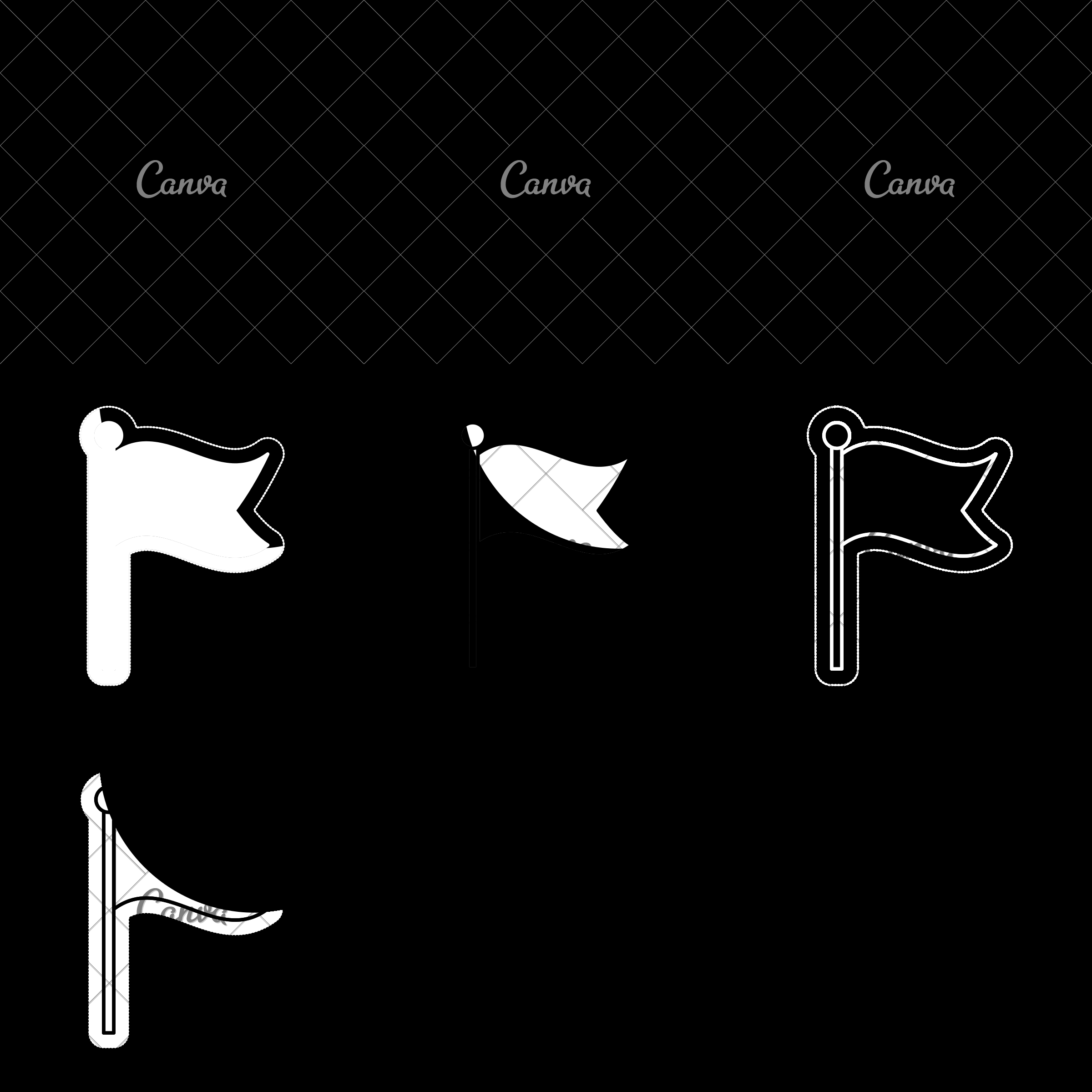 2400x2400 Flag Pole Icon