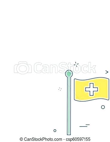 367x470 Flagpole Design Flag Pole Hospital Icon Vector Design Flagpole