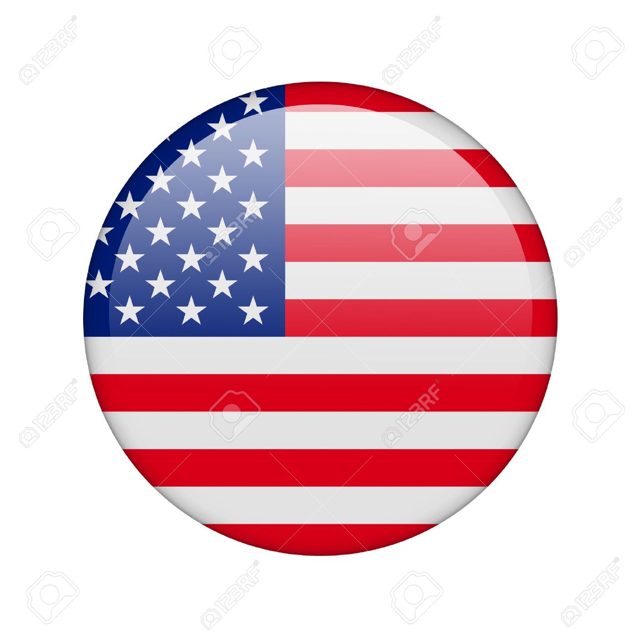 1300x1300 Usa Flagge Icon