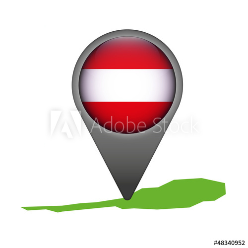 500x500 Markierung Flagge Icon Button