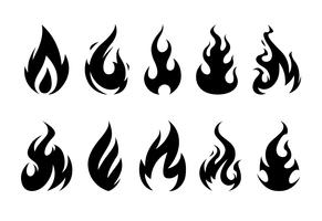 291x200 Flame Icon Free Vector Art