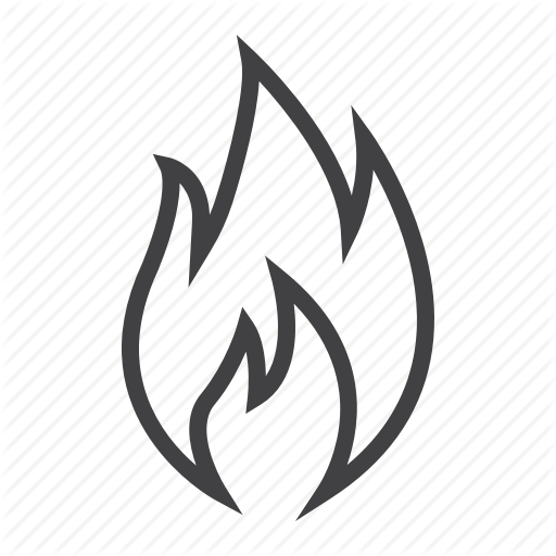 512x512 Danger, Delivery, Fire, Flammable, Hazard, Package, Sign Icon