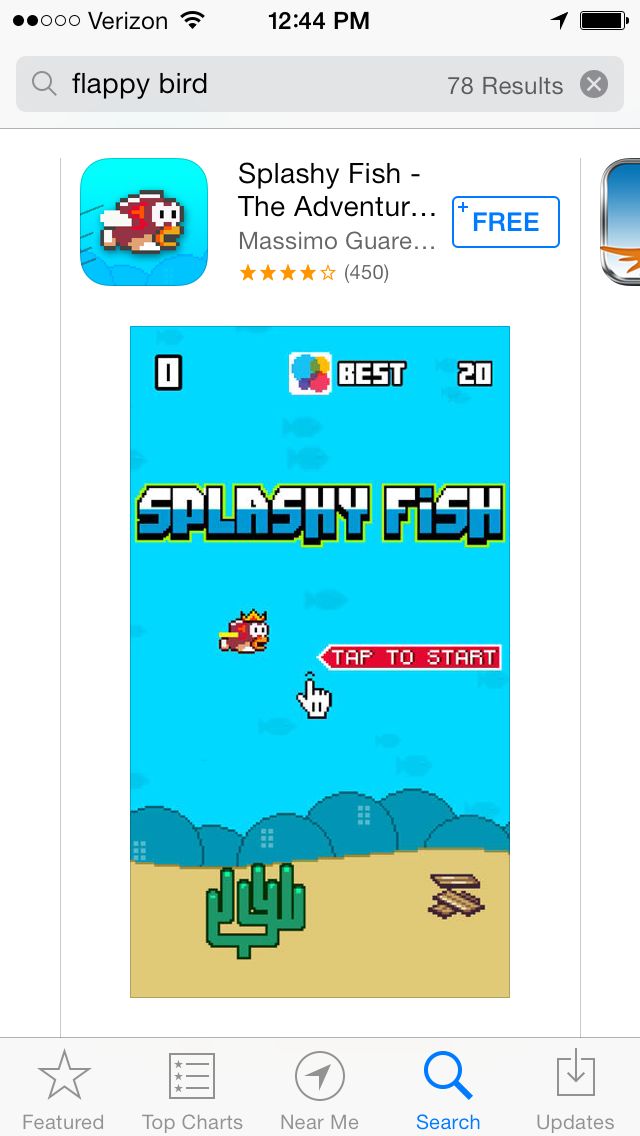 640x1136 Ipod Flappy Bird App Icon Images
