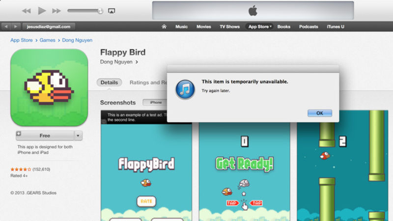 800x450 Flappy Bird Is Officially Gone From The App Store And Google Play