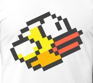 190x168 Flappybird Icon Men's Jersey T Shirt Spreadshirt
