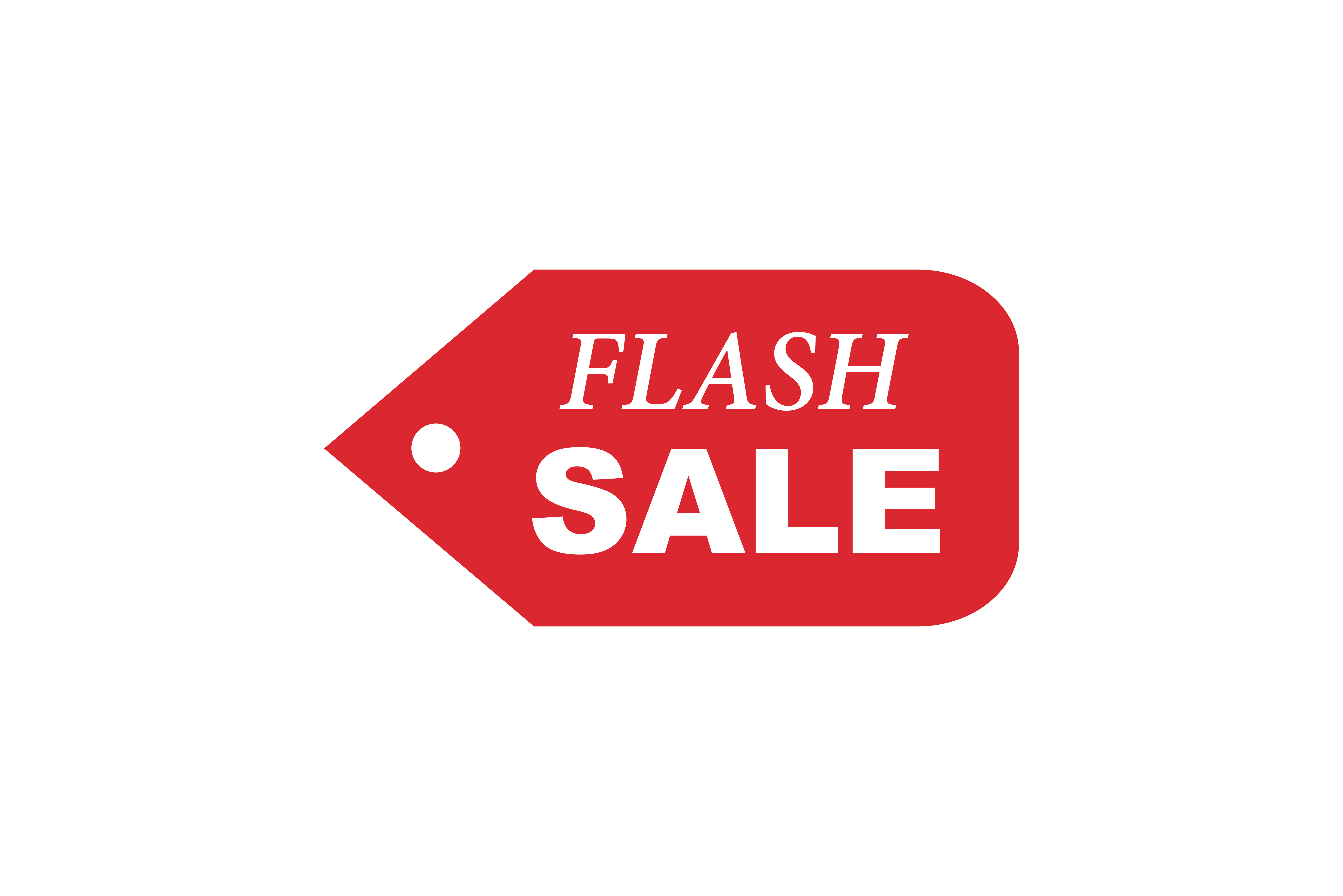 5800x3870 Official Price Flash Sale Icon Graphic