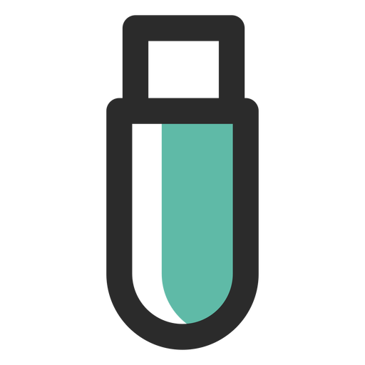 512x512 Flash Drive Colored Stroke Icon