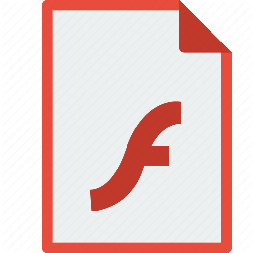 512x512 File, Flash, Format, Swf Icon