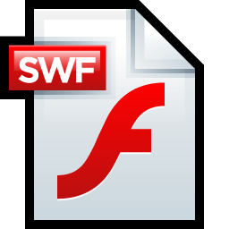 256x256 Adobe Flash Swf Icon Adobe Iconset Hopstarter
