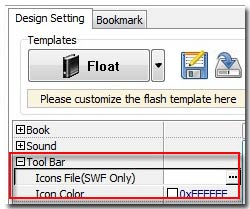 250x209 Replace The Icons On The Toolbar Of Flash