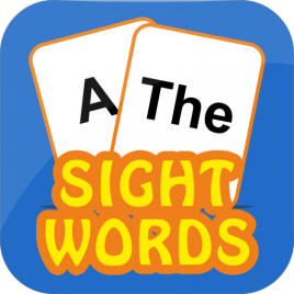 268x268 Sight Words Flash Cards
