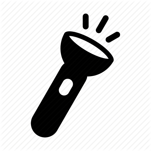 512x512 Flashlight, Light, Spotlight Icon