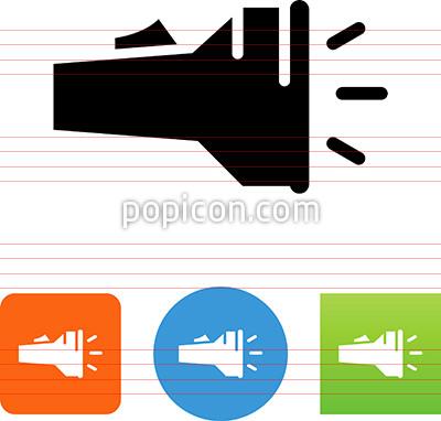 400x382 Flashlight Icon