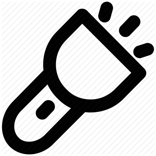 512x512 Electric Light, Flashlight, Light, Pocket Torch, Torch Icon