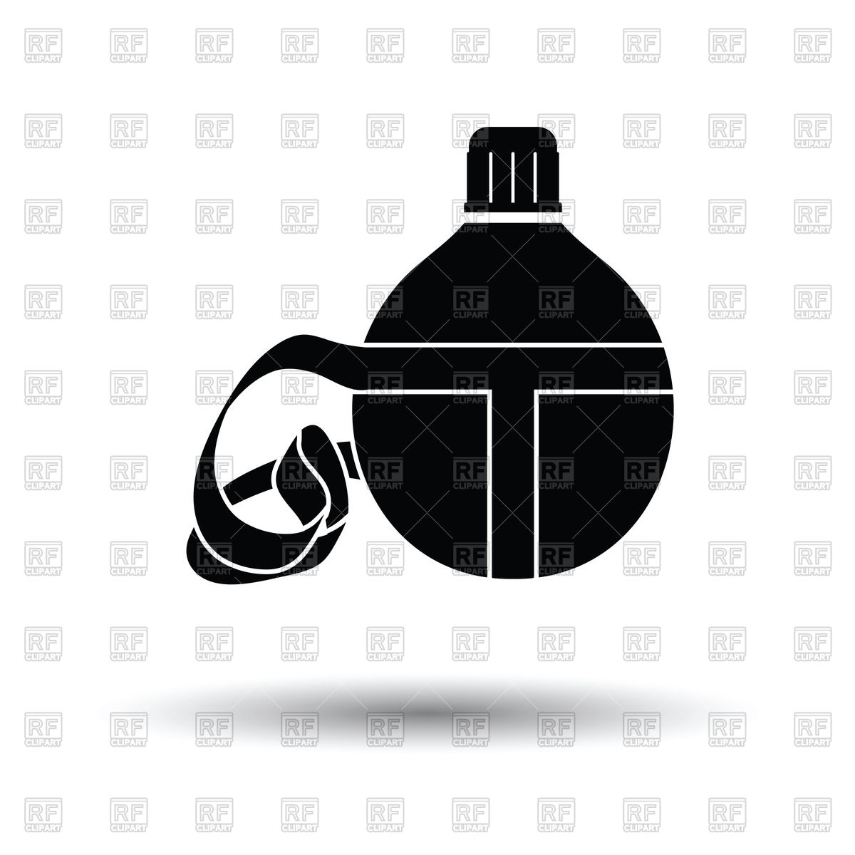 1200x1200 Touristic Flask Icon Vector Image Of Signs, Symbols, Maps Angelp