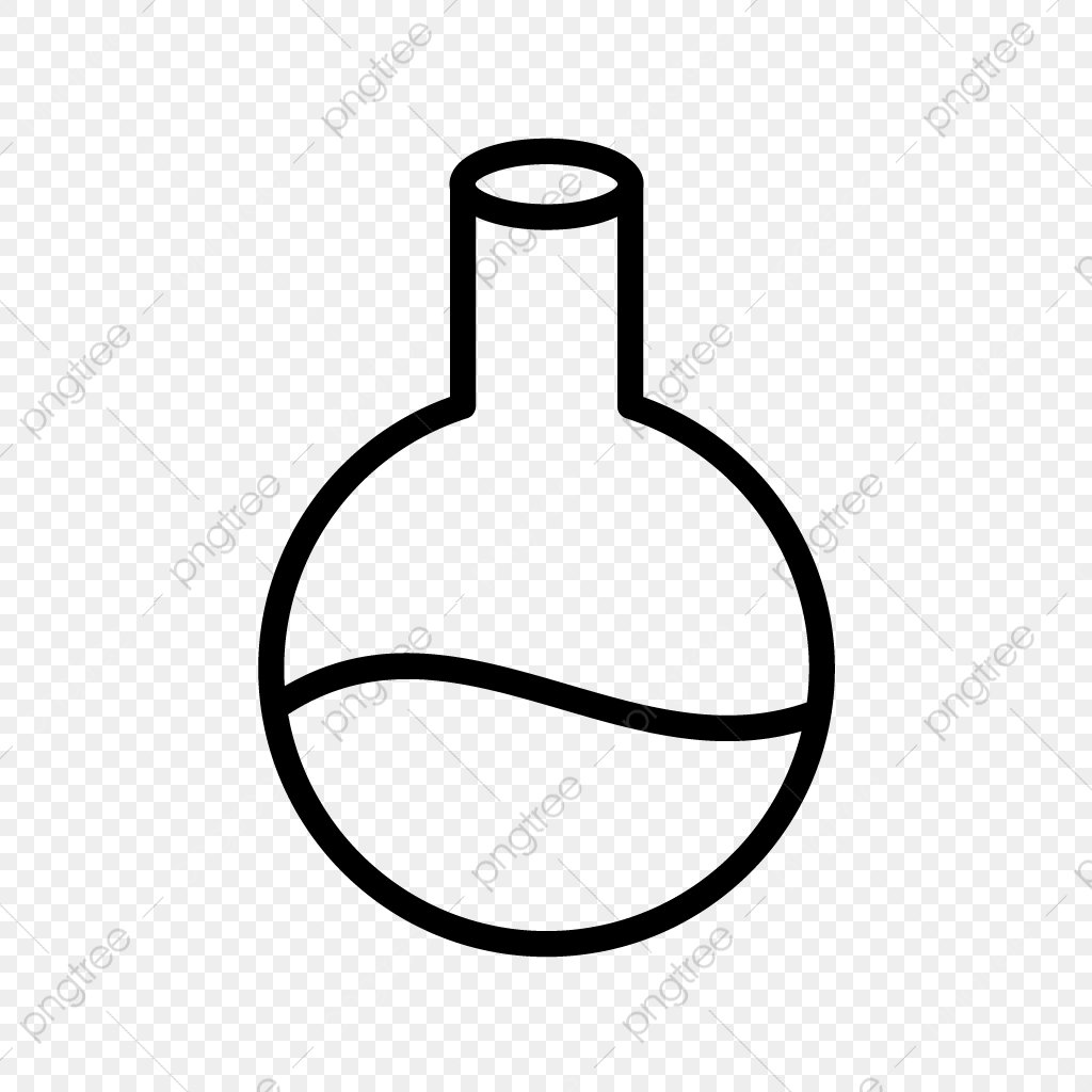1024x1024 Vector Flask Icon, Chemistry, Equipment, Experiment Png And Vector