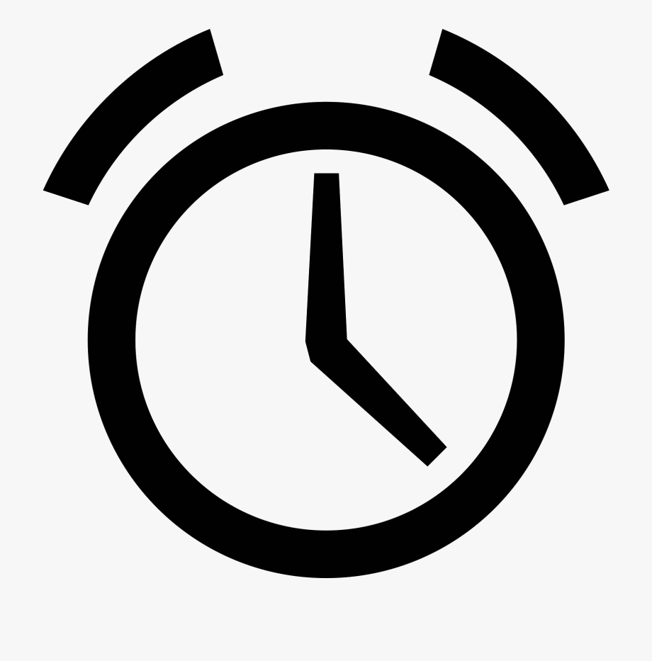 Flat Clock Icon