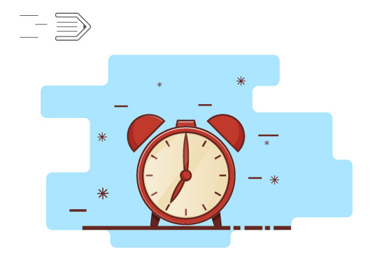 560x400 Vitorials Drawing Flat Line Clock Icon In Adobe Illustrator