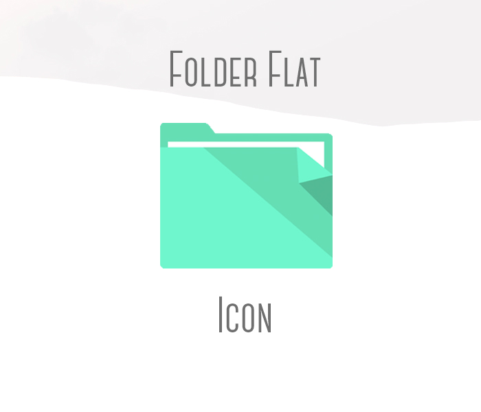 700x600 Flat Folder Icon