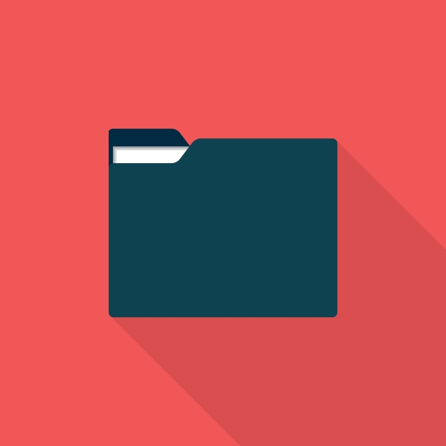 640x640 Folder Icon Set Of Great Flat Icons With Style Long Shadow Ic