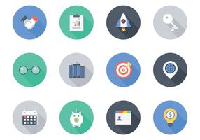 286x200 Flat Icons Free Vector Art