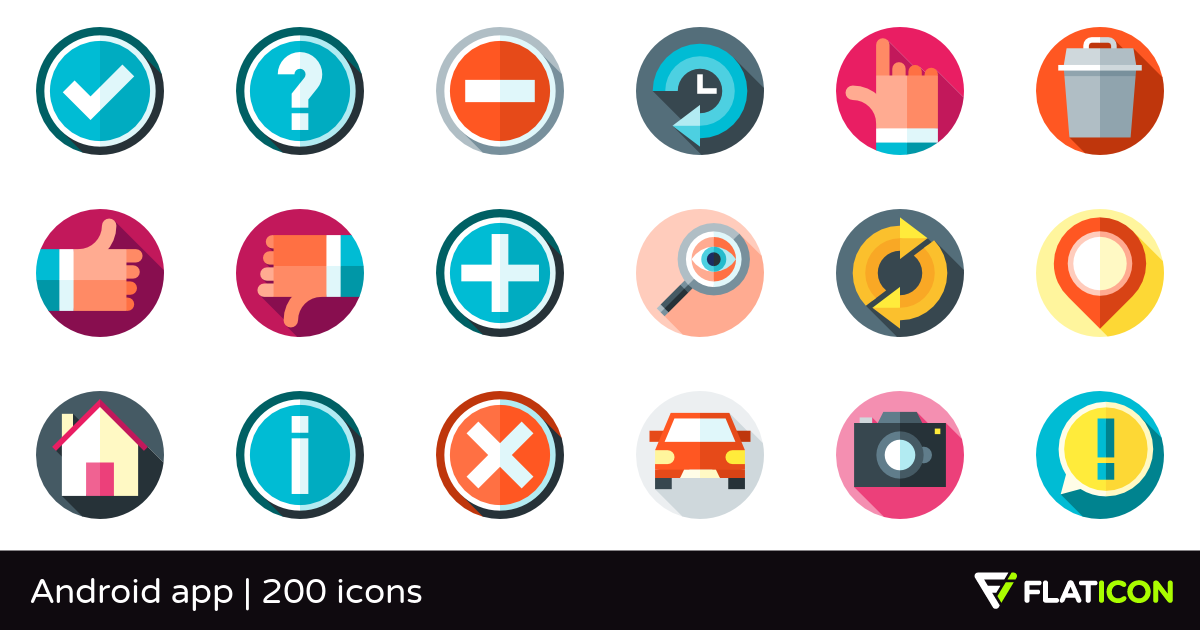 1200x630 Android App Free Icons